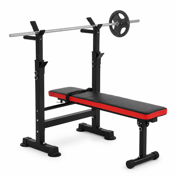 Banco de Pesas con Soporte Regulable