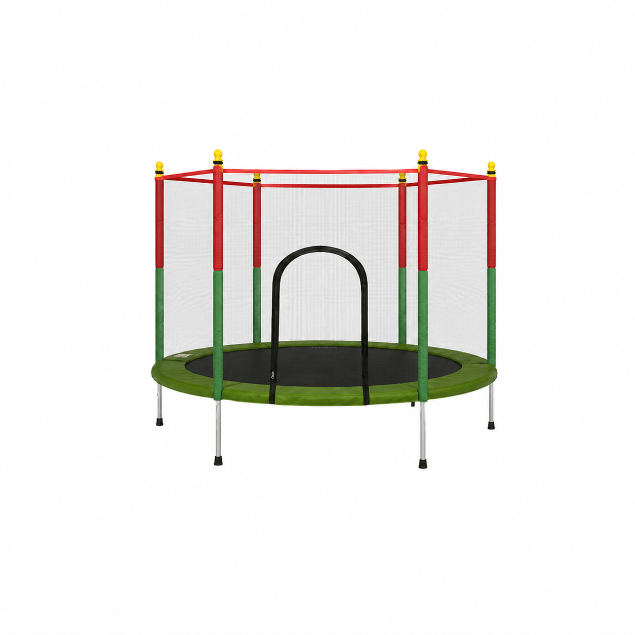 Cama Elástica Grande con Red de Protección