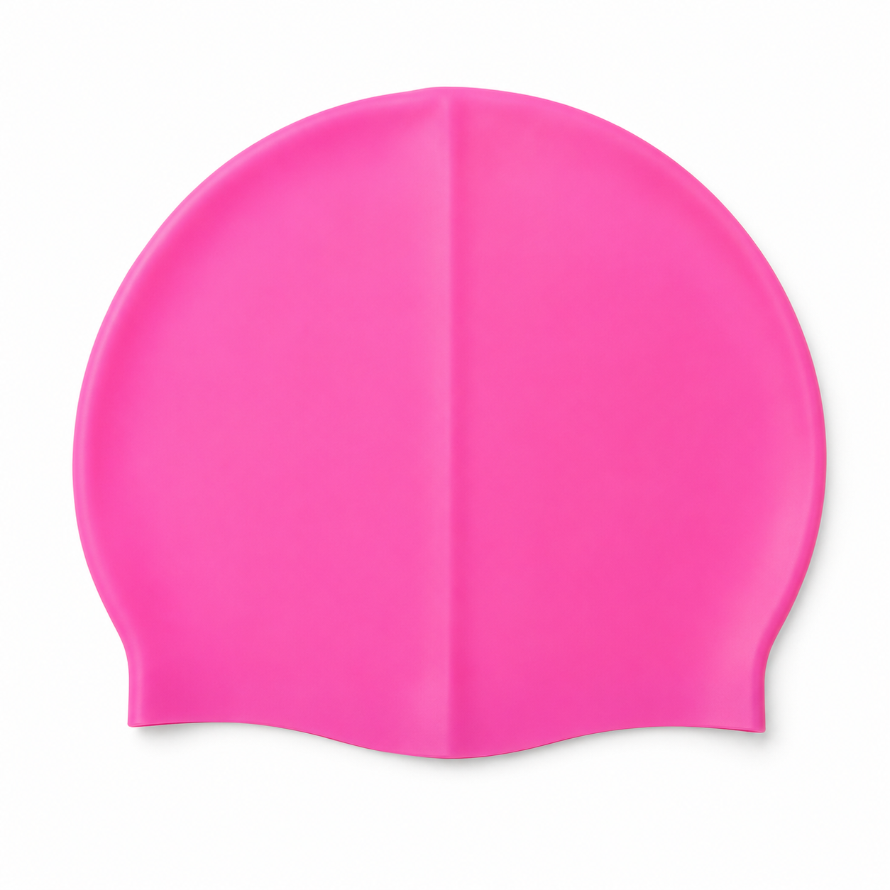 Gorra de Natación de Silicona - Rojo