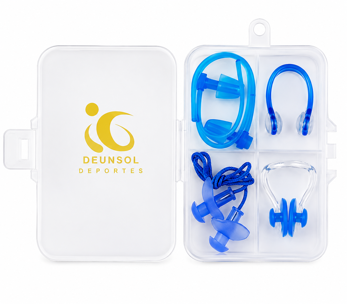 Kit de Natación (clip nasal + tapones)