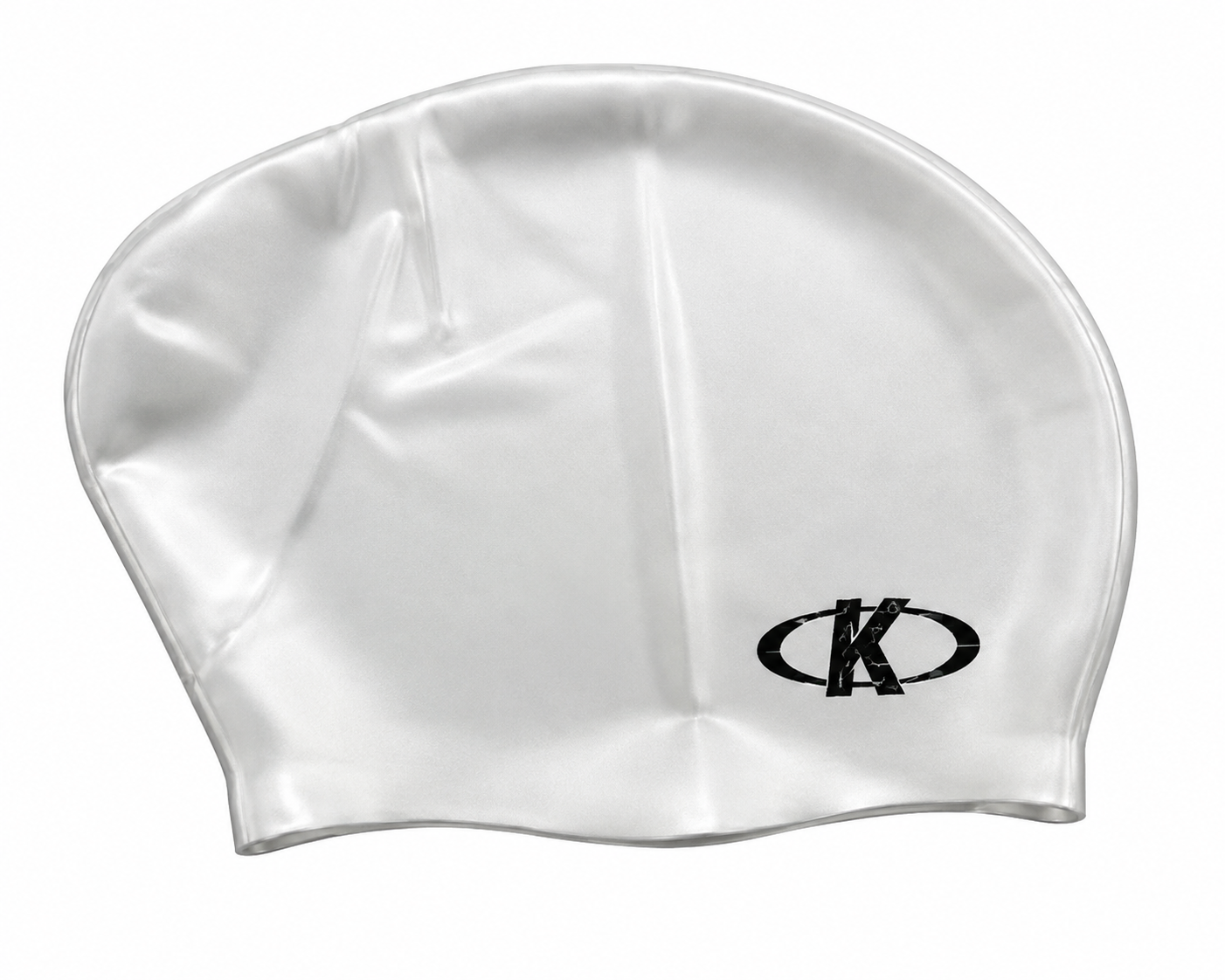 Gorra de Natación para Pelo Largo - Negro