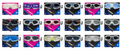 Lentes Aqua Sphere171000	Kaiman - Azul Royal 171020Kaiman -