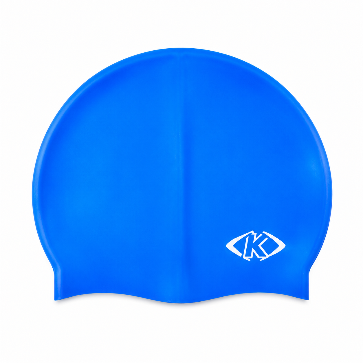 Gorra de Natación de Silicona Lisa - Negro
