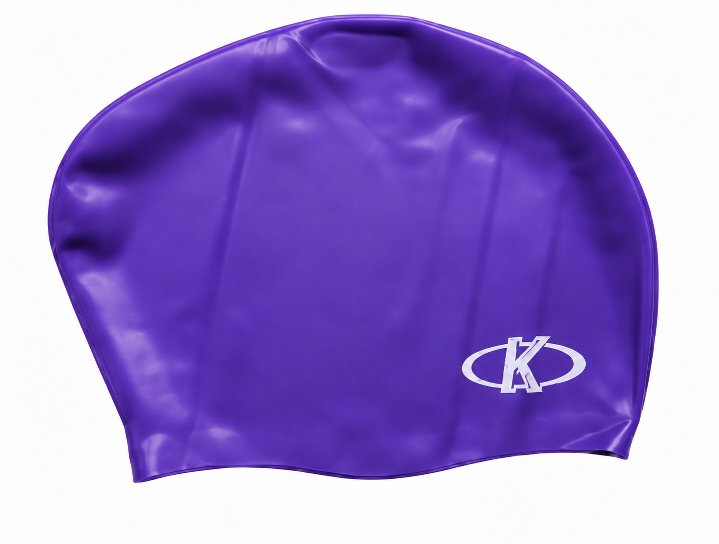 Gorra de Natación para Pelo Largo - Violeta
