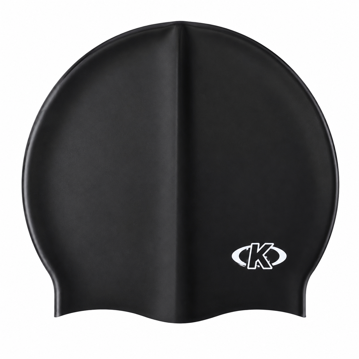 Gorra de Natación de Silicona Lisa - Verde Inglés