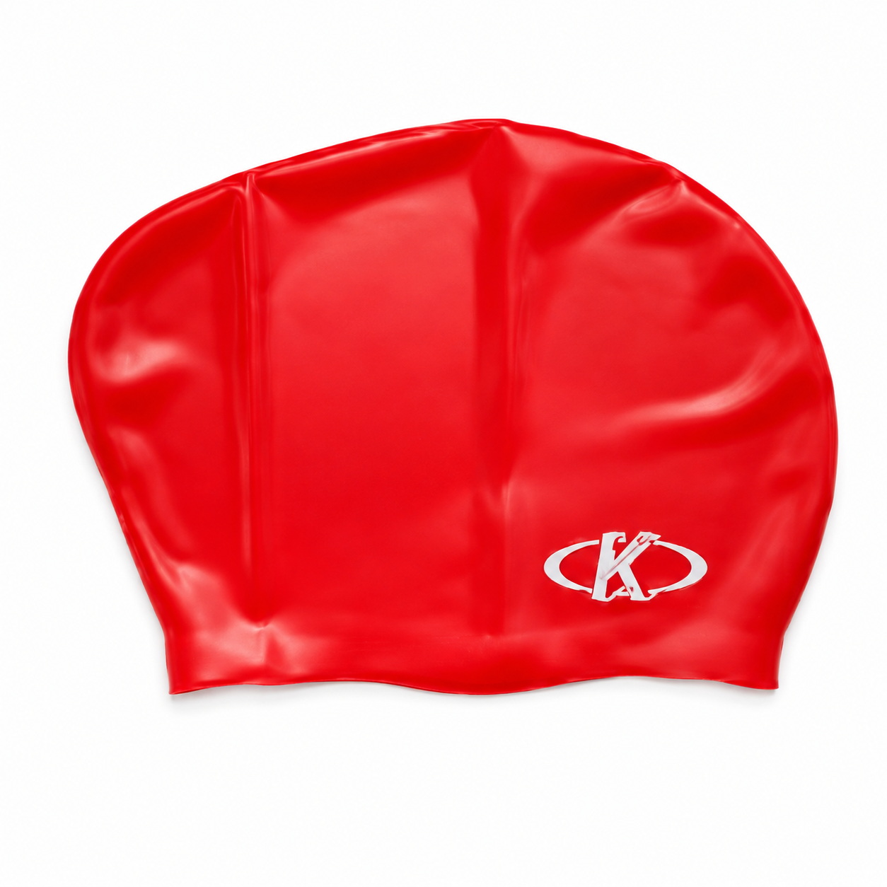 Gorra de Natación para Pelo Largo - Blanco