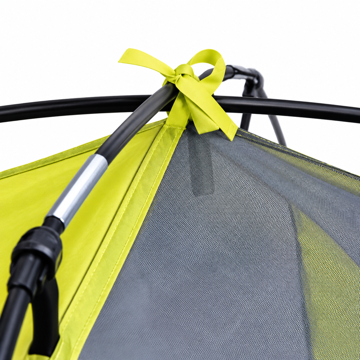 Carpa Hawapi Wasi 2 Personas con Sobretecho – Verde Flúor