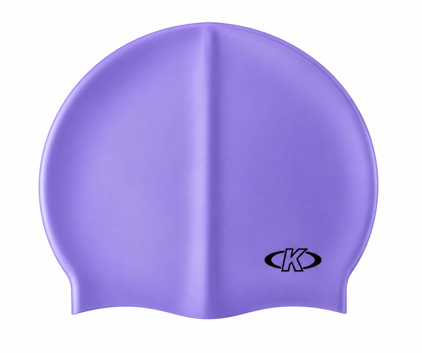 Gorra de Natación de Silicona Lisa - Azul Francia
