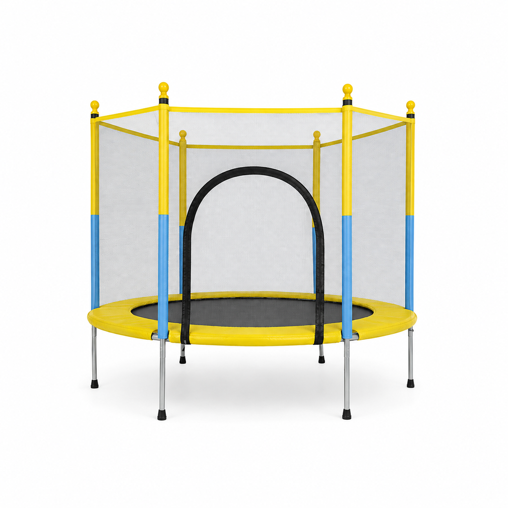 Cama Elástica con Red de Protección