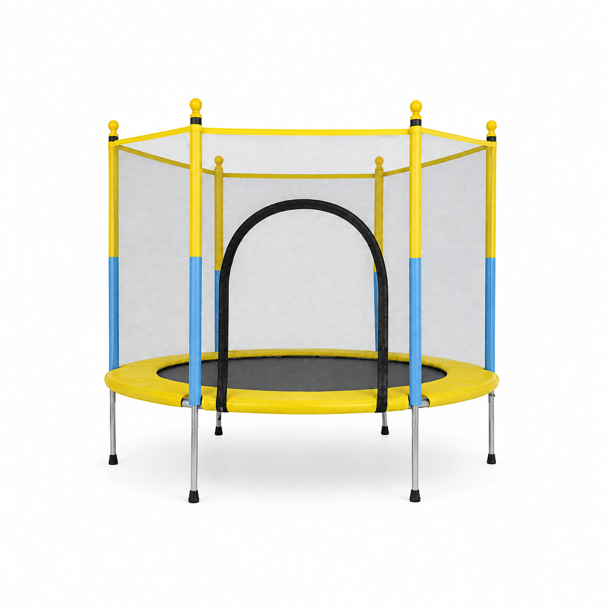 Cama Elástica Grande con Red de Protección