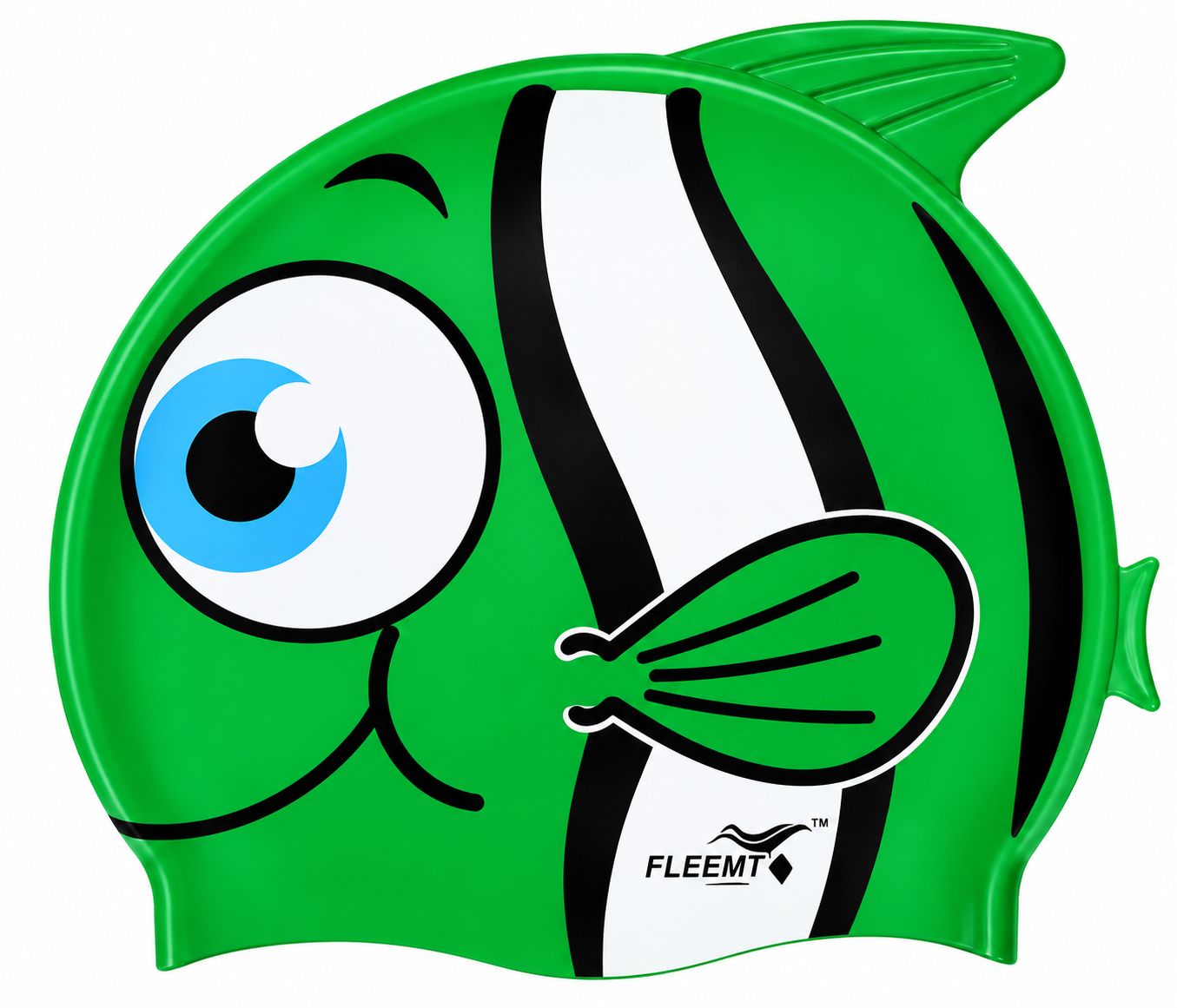 Gorra de Natación Infantil (diseño peces)