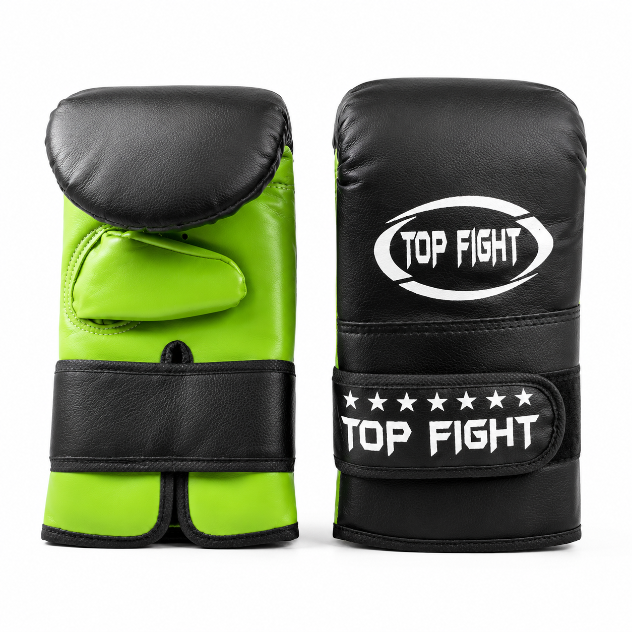 Guantillas de Boxeo Top Fight – Negro y Verde